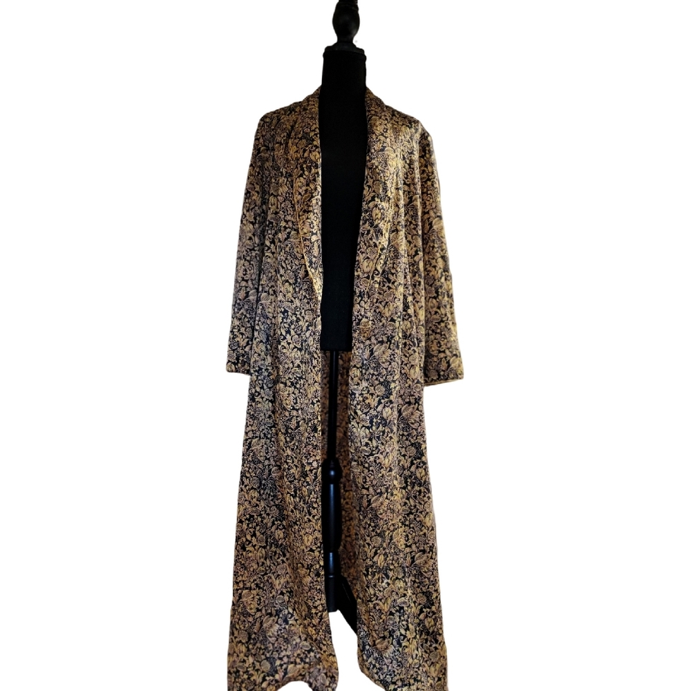 BILL BLASS 1970s Halston Long Robe